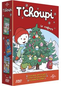 T'choupi - Le coffret - Le plus beau sapin de Noël + T'choupi fait son spectacle + La cabane des copains (Pack) - DVD