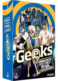Only for Geeks - Coffret - Shaun of the Dead + Hot Fuzz + Paul + Attack the Block (Pack) - DVD