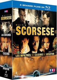 Martin Scorsese - Coffret - Les inflitrés + Aviator + Casino (Pack) - Blu-ray
