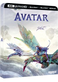 Avatar (Version remasterisée - 4K Ultra HD + Blu-ray + Blu-ray bonus - Boîtier SteelBook édition limitée) - 4K UHD