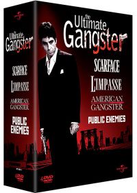 The Ultimate Gangster - Coffret - American Gangster + Scarface + L'impasse + Public Enemies - DVD
