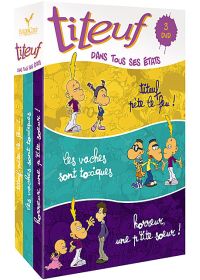 Titeuf dans tous ses états - Coffret n° 1 : Pète le feu + Les vaches sont toxiques ! + Horreur, une p'tite soeur ! (Pack) - DVD