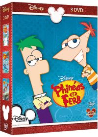 Phineas et Ferb - Coffret - Les Perry-péties de Noël + Fonce Phinéas fonce ! + Une journée tranquille (Pack) - DVD