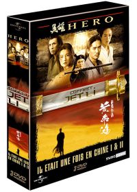 Coffret Jet Li - Hero + Il était une fois en Chine I & II - DVD
