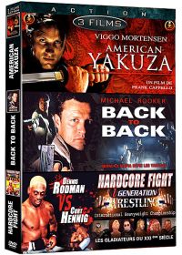 Action - Coffret 3 films : American Yakuza + American Yakuza 2 - Back to Back + Hardcore Fight (Pack) - DVD