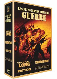 Les Plus grands films de guerre - Le jour le plus long + Tora ! Tora ! Tora ! + Patton + La ligne rouge (Pack) - DVD