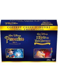 Pinocchio + La Belle au Bois Dormant (Pack) - Blu-ray