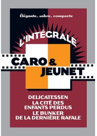 L'Intégrale Caro & Jeunet - Delicatessen + La cité des enfants perdus + Le bunker de la dernière rafale - DVD