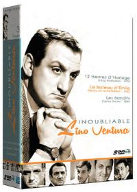 Inoubliable Lino Ventura : 12 heures d'horloge + Le bateau d'Emile + Les bandits (Pack) - DVD