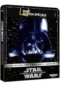 Star Wars - Episode V : L'Empire contre-attaque (Édition Spéciale Fnac - Boîtier SteelBook - Blu-ray + Blu-ray bonus + Digital) - 4K UHD