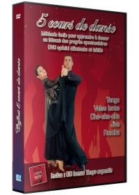 Coffret 5 cours de danses : Valse lente + Tango + Rumba + + Jive + Cha-cha-cha (DVD + CD) - DVD
