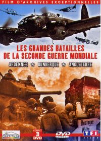 Les Grandes batailles de la Seconde Guerre mondiale - Ardennes, Dunkerque, Angleterre - DVD
