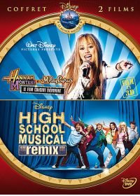 Hannah Montana et Miley Cyrus - Le film concert événement + High School Musical (Remix) - DVD