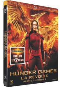 Hunger Games - La Révolte : Parties 1 & 2 (Édition SteelBook limitée) - Blu-ray