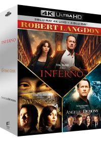 Robert Langdon - Da Vinci Code + Anges & démons + Inferno (4K Ultra HD + Blu-ray) - 4K UHD