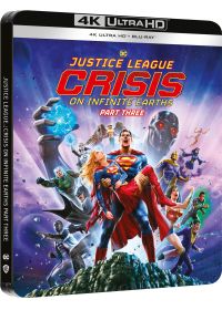 Justice League : Crisis on Infinite Earths - Partie 3 (4K Ultra HD + Blu-ray - Édition boîtier SteelBook) - 4K UHD