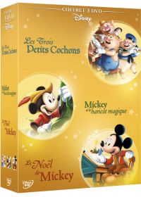 Disney Animation : les intemporels - Coffret - Les 3 petits cochons + Mickey et le haricot magique + Le Noël de Mickey (Pack) - DVD