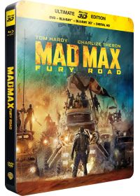 Mad Max : Fury Road (SteelBook Ultimate Édition - Blu-ray 3D + Blu-ray + DVD + Copie digitale) - Blu-ray 3D