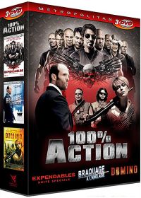 100% Action : Expendables - Unité spéciale + Domino + Braquage à l'anglaise (Pack) - DVD