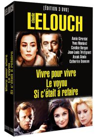 Claude Lelouch - Coffret - Vivre sa vie + Le voyou + Si c'était à refaire (Pack) - DVD