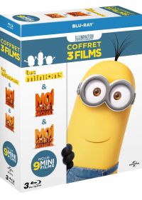 Les Minions + Moi, moche et méchant 1 & 2 - Blu-ray
