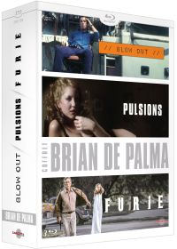 Coffret Brian De Palma : Blow Out + Pulsions + Furie (Pack) - Blu-ray