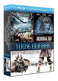 Coffret 100% Guerre : Normandy + Memorial Day + Saints and Soldiers (Pack) - Blu-ray