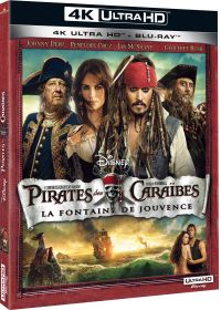 Pirates des Caraïbes : La Fontaine de jouvence (4K Ultra HD + Blu-ray) - 4K UHD