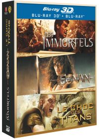 Conan 3D + Les immortels 3D + Le choc des Titans 3D - Blu-ray 3D