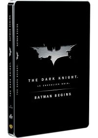 Batman Begins + The Dark Knight (Édition SteelBook limitée) - DVD