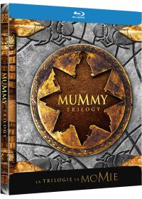 La Momie - La trilogie : La Momie + Le Retour de la momie + La Momie - La tombe de l'Empereur Dragon (Édition SteelBook) - Blu-ray