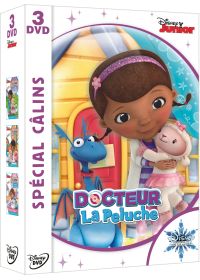 Docteur La Peluche - Coffret : Des bisous qui soignent tout + C'est l'heure de l'examen + Un câlin et tout va bien (Pack) - DVD