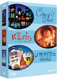 Coffret animation - Les contes de la nuit + Kerity, la maison des contes + La prophétie des grenouilles (Pack) - DVD