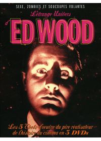 L'Étrange univers d'Ed Wood : Plan 9 from Outer Space + Glen or Glenda + Jail Bait + Bride of the Monster + Night of the Ghouls - DVD