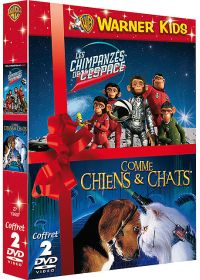Les Chimpanzés de l'espace + Comme chiens & chats (Pack) - DVD