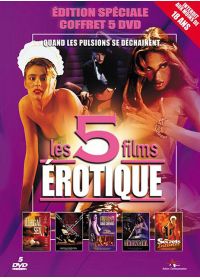 Les 5 films érotiques - Coffret 5 DVD (Pack) - DVD