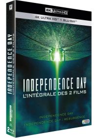 Independence Day + Independence Day : Resurgence (4K Ultra HD + Blu-ray + Digital HD) - Blu-ray