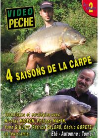 4 saisons de la carpe : Techniques et stratégies avec Nicolas Migeon, Philippe Mahin, Yahn Giulio - DVD