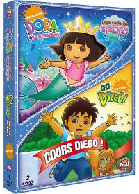 Dora l'exploratrice - Dora sauve les sirènes + Go Diego - Cours Diego ! (Pack) - DVD