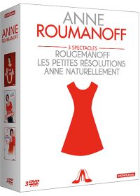 Anne Roumanoff - 3 spectacles - Rougemanoff + Les Petites Résolutions + Anne naturellement (Pack) - DVD