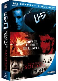 Coffret - U-571 + Voyage au bout de l'enfer + Nous étions soldats (Pack) - Blu-ray