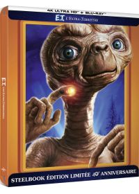 E.T., l'Extra-Terrestre (4K Ultra HD + Blu-ray - Édition boîtier SteelBook 40ème anniversaire) - 4K UHD