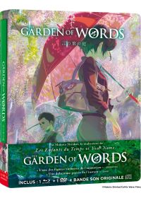The Garden of Words (Édition boîtier SteelBook Combo Blu-ray + DVD + CD BO) - Blu-ray