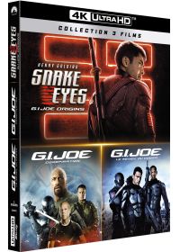 Collection 3 films : Snake Eyes : G.I. Joe Origins + G.I. Joe : Conspiration + G.I. Joe : Le Réveil du Cobra (4K Ultra HD) - 4K UHD