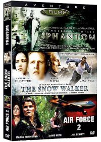 Aventure - Coffret 3 films : Phantom + The Snow Walker + Air Force 2 (Pack) - DVD