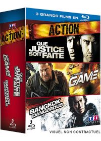 Coffret Action - 3 Blu-ray (Pack) - Blu-ray