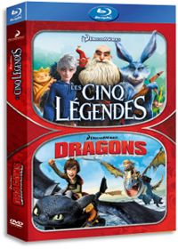 Les Cinq Légendes + Dragons (Pack) - Blu-ray