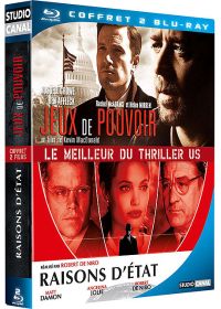 Coffret thriller U.S. - Jeux de pouvoir + Raisons d'état - Blu-ray