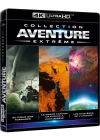 Collection Aventure Extreme : Au coeur des tornades + Le Grand Canyon, un fleuve à haut risque + Les mystères de l'univers (4K Ultra HD) - 4K UHD