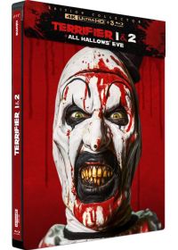 Terrifier : Terrifier 1 & 2 + All Hallow's Eve (Édition collector limitée - 4K Ultra HD + Blu-ray - Boîtier SteelBook) - 4K UHD